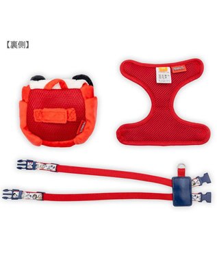 PET PARADISE スヌーピー なかよしリュックハーネス ３Ｓ レッド