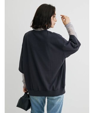 Green Parks ミニ裏毛ロゴトレＴｅｅ Dark Gray