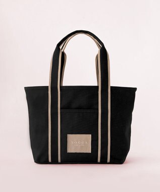 TOCCA 【WEB限定＆一部店舗限定】DANZA CANVASTOTE L キャンバストート L ブラック系