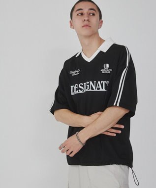 WEGO グラフィックドロストゲームシャツ（S） ブラック