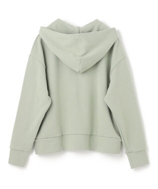 BEIGE， 【BEIGE,ecru/WEB限定・洗える】LOOP BACK / オーバサイズコットンパーカー Leaf