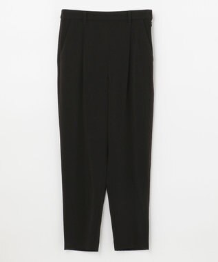 ANY フレンチスリーブブラウス×パンツ セットアップ ブラック系