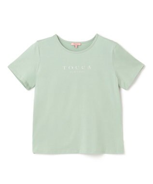 【洗える！】TOCCA NEW YORK LOGO TEE Tシャツ, トッカブルー系, S