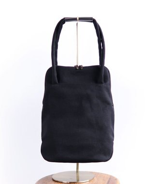 AND WOOL 帆布ショルダーバッグ（small size） ブラック