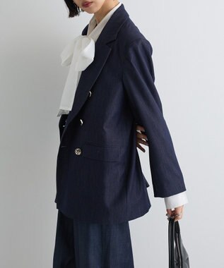 Green Parks ダブルテーラードジャケット Indigo