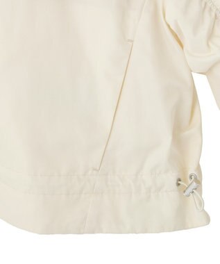 earth music&ecology 【WEB・一部店舗限定】レースリバーシブルブルゾン Ivory