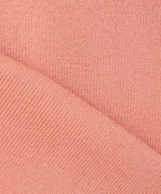 ANY SIS 【洗える】冬のシャルマン パフスリーブ ニット サーモンピンク