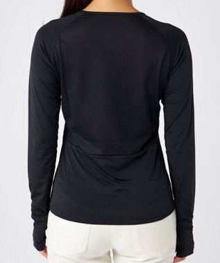 FILA GOLF／marie claire 【FILA GOLF】クルーネックインナーシャツ ブラック