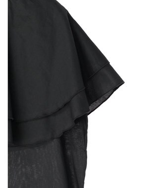 Green Parks ＫＢＦ　フリルブラウス Charcoal Gray