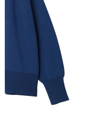 Green Parks 洗える　ステッチ入りＶネックカーディガン Blue