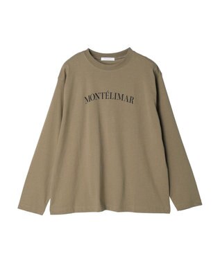 Green Parks オーバーサイズロゴチュニック Khaki