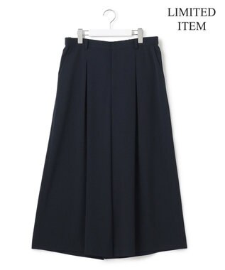 23区 L 【Lサイズ限定】ハイストレッチツイル パンツ ネイビー系