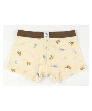 une nana cool 猫プリント メンズボクサーパンツ WH