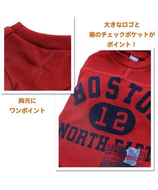 PET PARADISE 犬 服 Tシャツ 【小型犬】 プレミアム ペティーヒート カレッジ 赤 赤