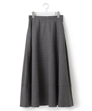 23区 【セットアップ対応】TWサキソニー フレア スカート グレー系