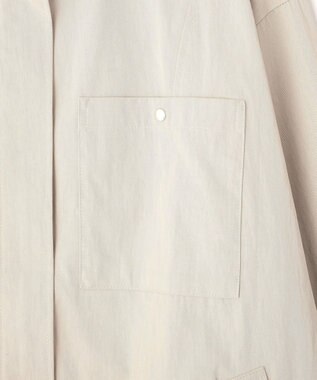 CRAFT STANDARD BOUTIQUE ジップアップミリタリージャケット Ecru