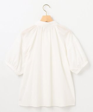 組曲 【WEB限定】ナチュラルローン フリルブラウス アイボリー系