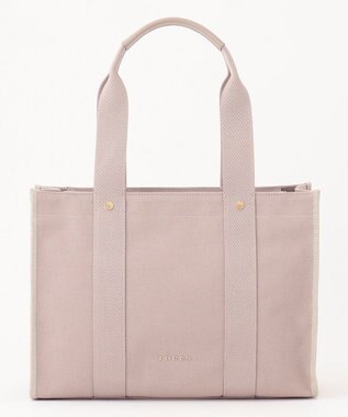 TOCCA TRIM RIBBON A4TOTE A4トートバッグ ベージュ系