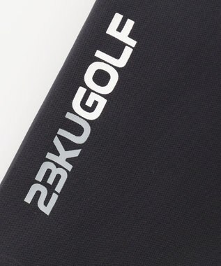 23区GOLF 【MEN】【吸水速乾/UVケア】30デニール 無地Vネックインナーシャツ ブラック系