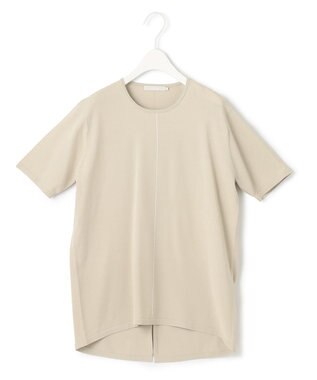 ICB 【洗える】VIS/NYハイゲージ 半袖プルオーバー ライトオリーブ系