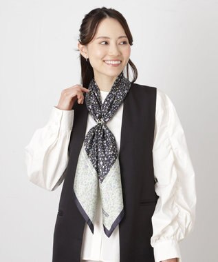 MOONBAT Luna Luce(ルナルーチェ)スカーフリング パール調 3Ring お手持ちのスカーフを通すだけ ギフト ライトグリーン