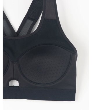 CW-X 【WOMEN】 CW-X ハイサポート タイプ スポーツブラ 【SPORTSゆれケアBra】 メッシュ ユレ・ズレをおさえる ムレにくい マラソン ジョギング 球技 ノンワイヤー レディース HTY178 /ワコール ブラック