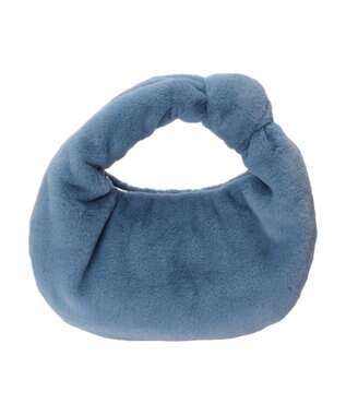 earth music&ecology ワンノットファーバッグ Blue