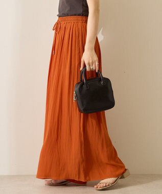 AMERICAN HOLIC 【選べる丈】接触冷感シフォンスカーチョ Terracotta