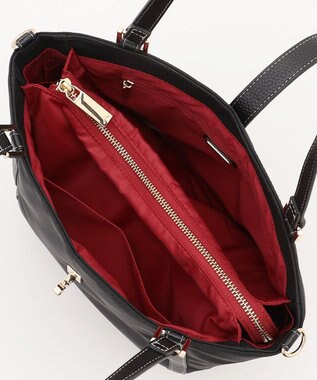 LA BAGAGERIE ポリエステルオックス2wayトート ブラック