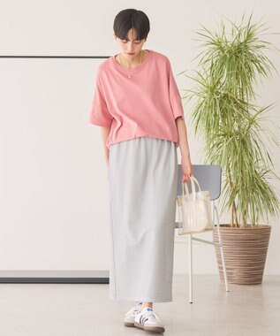 AMERICAN HOLIC 【新色追加】【接触冷感】コクーンシルエットカットソー Pink