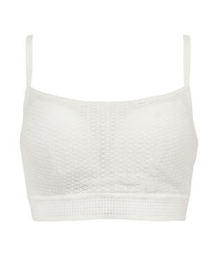 BRADELIS New York 【BRADELIS FIT】UrbanStyleブラ26S1 ノンワイヤー 補正ブラ 補整 下着 響きにくいカップ ホワイト