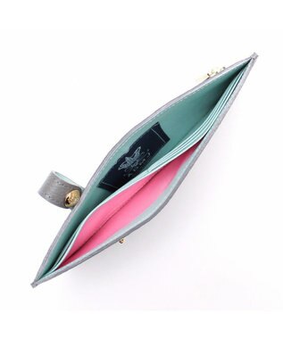 A.D.M.J. 【牛革】Newモーツァルト /スパニッシュレザースリムウォレット セメント