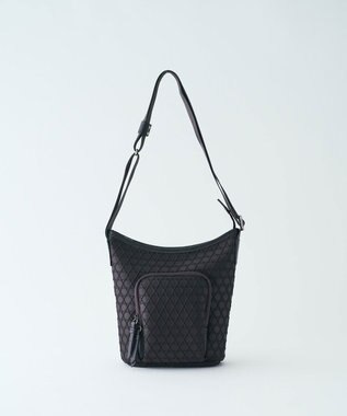 MIYABIYA LAQUOH【撥水加工】篭目柄エンボスボンディング ポケットショルダー