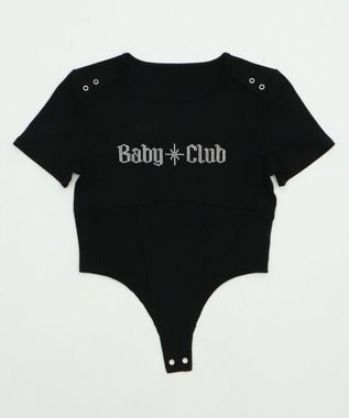 WEGO ボディスーツピチＴ ブラック