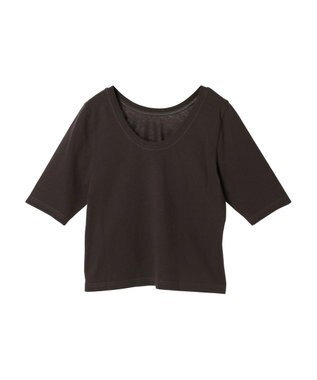 Green Parks ・ＳＵＧＡＲ　ＳＰＯＯＮ　２ｗａｙハーフスリーブＴＥＥ Charcoal Gray