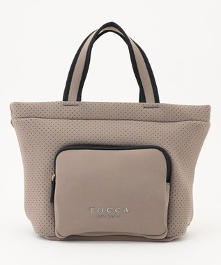 TOCCA 【WEB＆一部店舗限定】GOCCIA TOTE トートバッグ グレージュ系