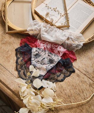 San-ai Resort（三愛水着楽園） エレガントコレクション【2409】バックレースショーツ 【northerly】