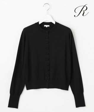  【R(アール)】ファインウール ニットカーディガン