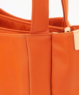 Y'SACCS 【大人のおしゃれ手帖11月号掲載】本上まなみ×Y'SACCS ナイロンボンディングトート オレンジ