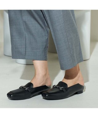 ing <ing>【WEB限定】モカシンビットローファー ブラック