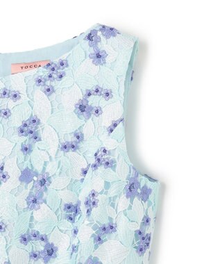 TOCCA HYDRANGEA IN RAIN ドレス サックスブルー系7