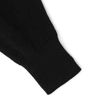 BEIGE， ARSENOPY / コットンドライタッチクルーネックニット Black