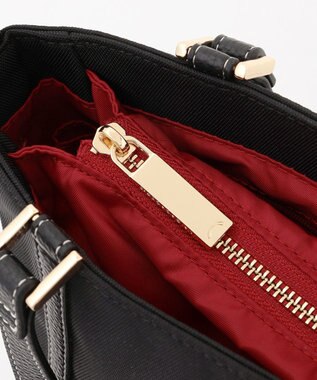 LA BAGAGERIE ポリエステルオックス2wayトート ブラック