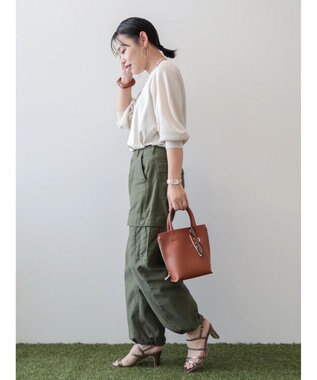 AMERICAN HOLIC ドルマンハイゲージニットプルオーバー Ivory