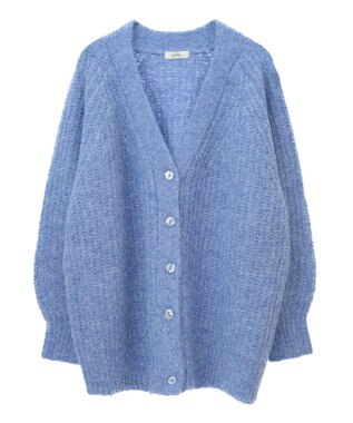 earth music&ecology ふわふわＭＩＸヤーンカーディガン