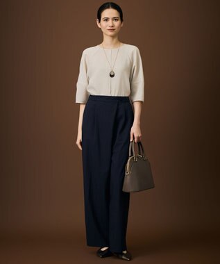 自由区 【カタログ掲載・人気素材・NEWデザイン】ラスティックメッシュラグランスリーブ ブラウス フラックス