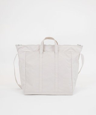 NIZYU KANO 【はまじコラボ】Airyトート Mサイズ ライトグレー