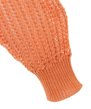 Green Parks ＳＥＴ２点２ｗａｙシャーリングニット＋インナー Orange