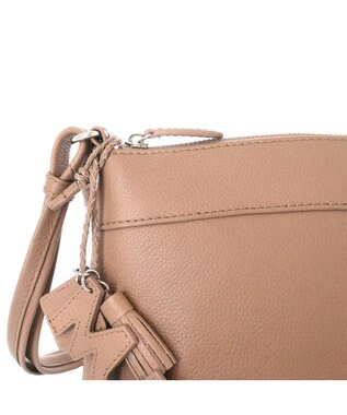 IBIZA MUNDO　牛革　ショルダーバッグ ライトグレー