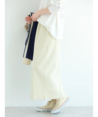 CRAFT STANDARD BOUTIQUE リブロングスカート Ivory